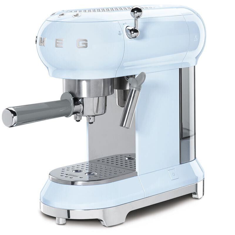Smeg Espresso Manual Coffee Machine - Pastel Blue image number 1